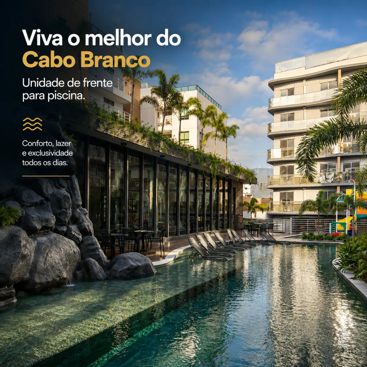Flat Aqcualina — Cabo Branco, João Pessoa