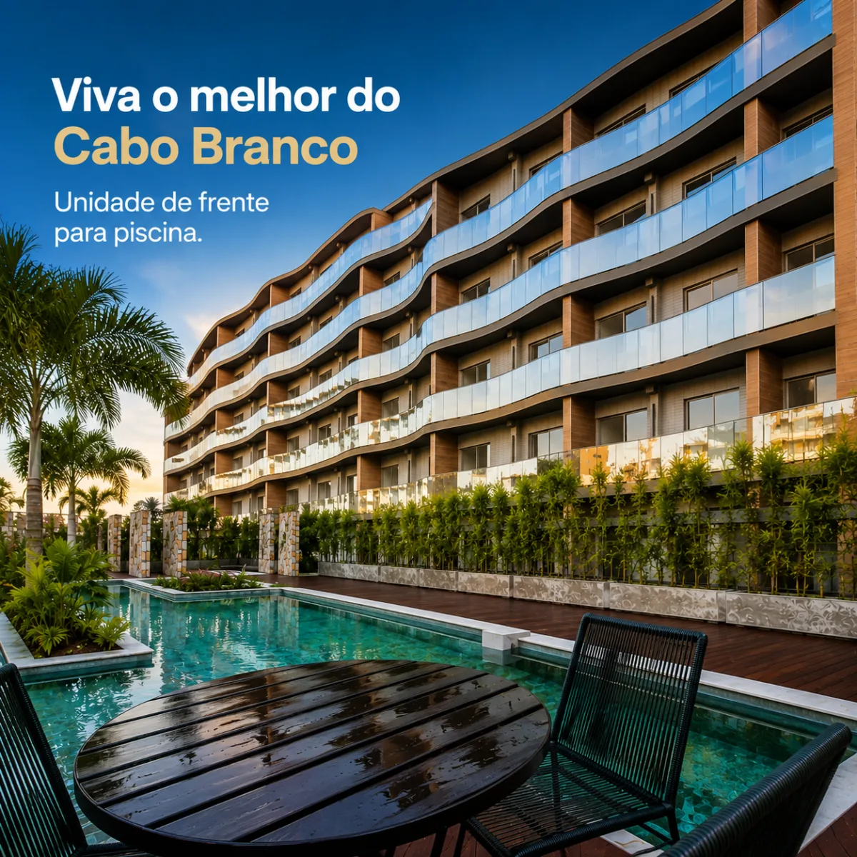 Flat Aqcualina — Cabo Branco, João Pessoa