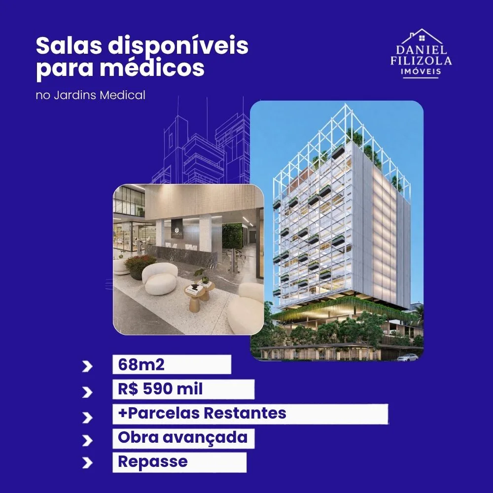 Repasse de Sala Comercial no Jardins Medical — Torre, João Pessoa