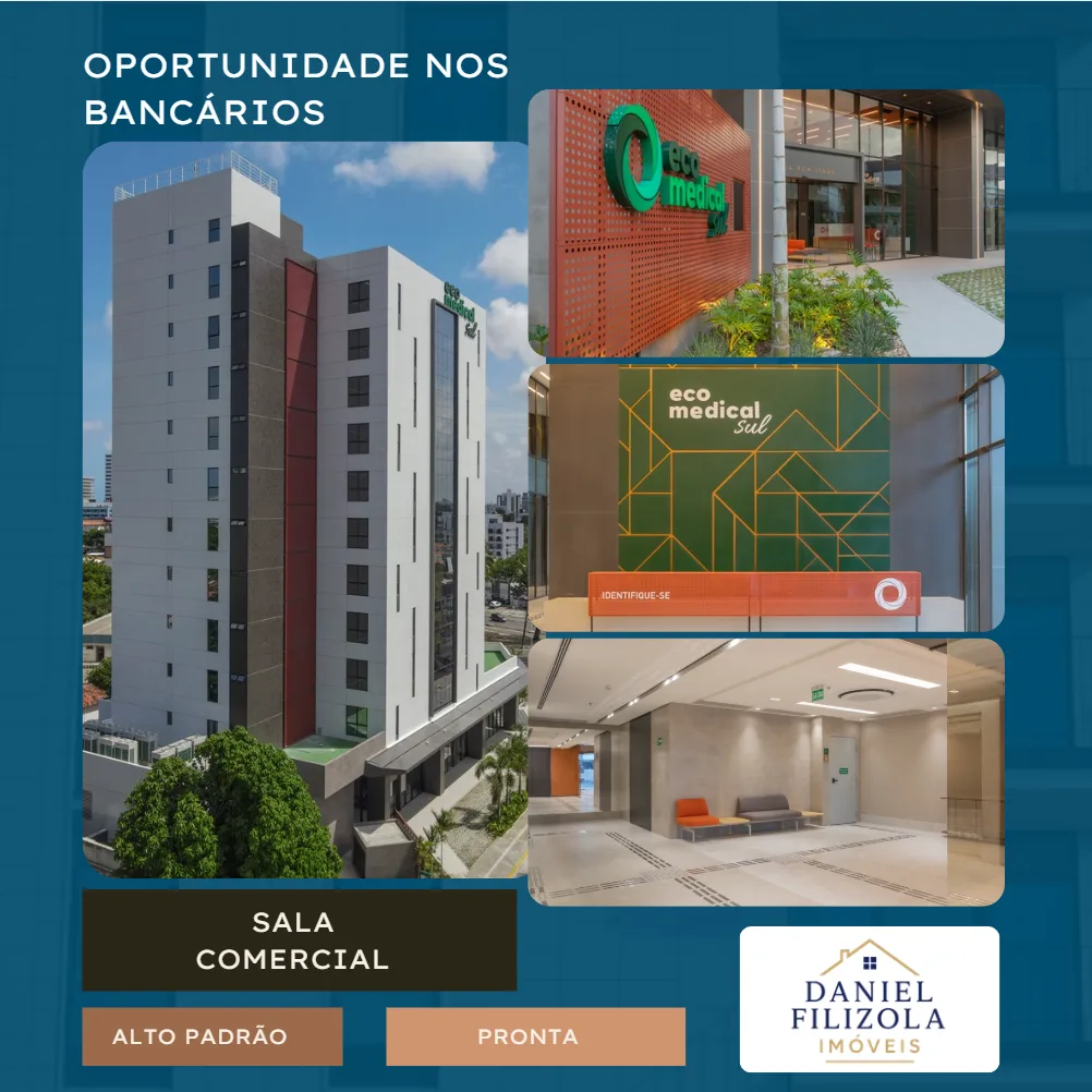 Sala Comercial Eco Medical Sul — Bancários, João Pessoa